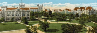 Campus, University of Chicago (farget bilde) av American Photographer