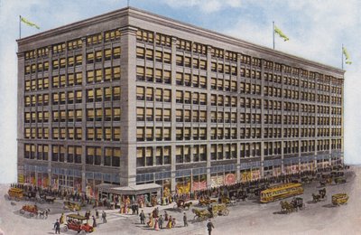 Chicago: Siegel, Cooper and Co, State og Van Buren Street (fargefoto) av American Photographer