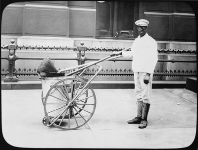 City Street Cleaner, Philadelphia, ca. 1920 av American Photographer