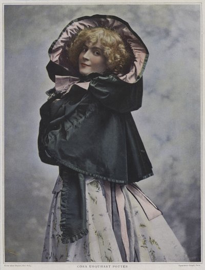 Cora Urquhart Potter , amerikansk skuespillerinne (farget bilde) av American Photographer