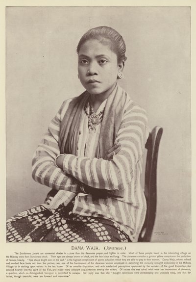 Dama Waja, javanesisk av American Photographer