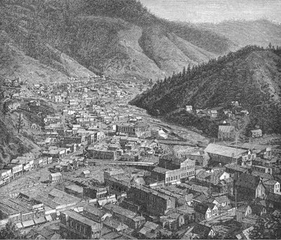 Deadwood, The Black Hills, illustrasjon fra 