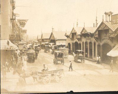 Delaware Avenue, nord fra Market Street (albumintrykk) av American Photographer