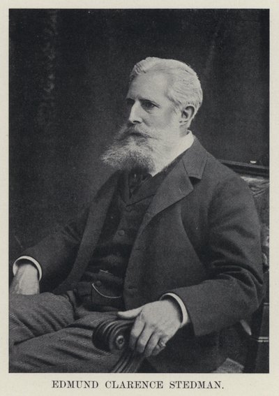 Edmund Clarence Stedman (s/hv-bilde) av American Photographer