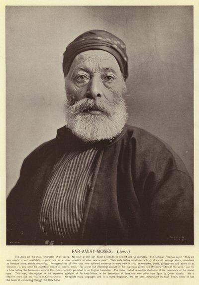 Langt borte-Moses, jøde av American Photographer