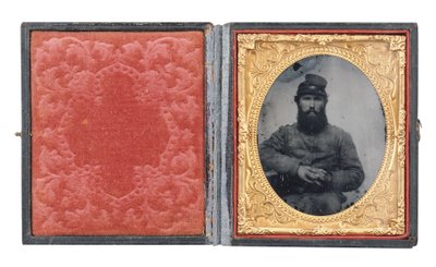 Innrammet portrett av menig Joseph Absalom Higginbotham, fylke I av American Photographer