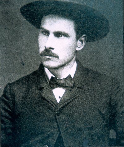 Frank Butler (1850-1926) (s/hvitt-bilde) av American Photographer