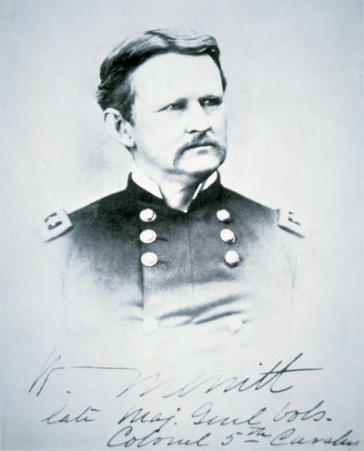 General Wesley Merritt (1834-1910) (s/hvitt-bilde) av American Photographer