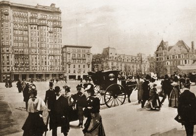 Foran Plaza Hotel, New York City, 1896 av American Photographer