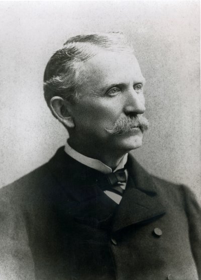 James B. Hume, Wells Fargos detektivsjef (s/hvitt-bilde) av American Photographer