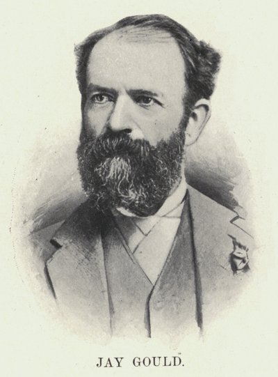 Jay Gould (s/hvitt bilde) av American Photographer