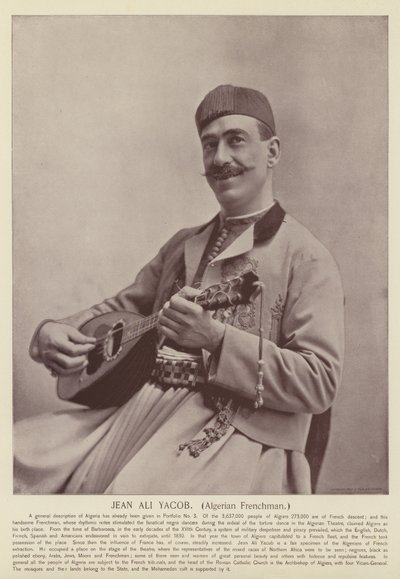 Jean Ali Yacob, algerisk franskmann av American Photographer