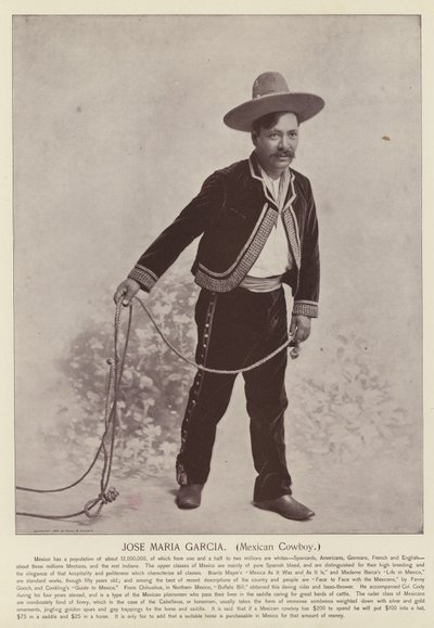 Jose Maria Garcia, meksikansk cowboy av American Photographer