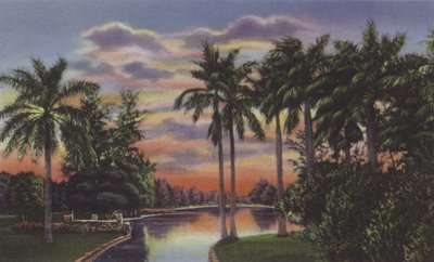 Lago del Country Club, Lake at Country Club Park (farget bilde) av American Photographer