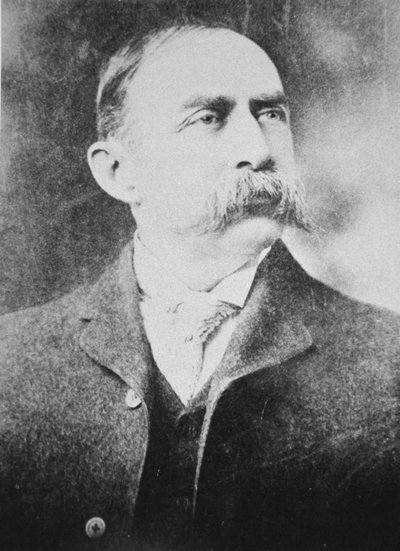 Løytnant John Barclay Armstrong (1815-1913) (s/hvitt-bilde) av American Photographer