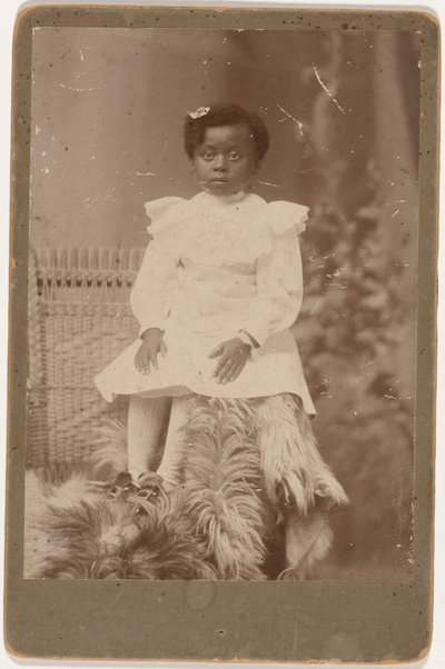 Lucile Norward, ca. 1890 (foto) av American Photographer