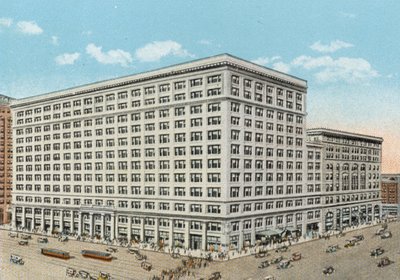 Marshall Field and Company Retail Store, State og Washington (farget bilde) av American Photographer