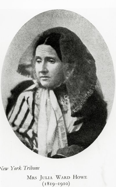 Fru Julia Ward Howe, ca. 1860-tallet av American Photographer