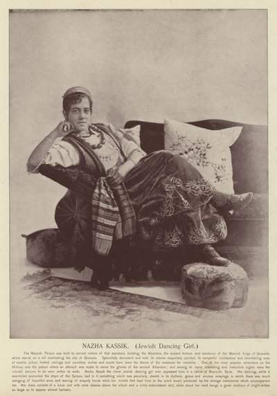 Nazha Kassik, jødisk dansepike av American Photographer
