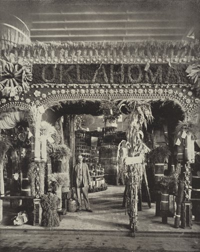 Oklahomas paviljong i landbruksbygningen av American Photographer