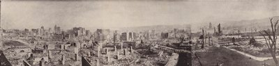 Panorama av Skeleton City fra Nob Hill (s/h-bilde) av American Photographer