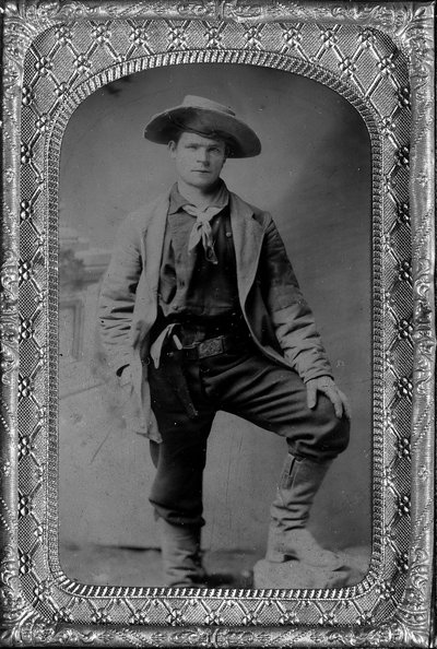 Portrett av Butch Cassidy av American Photographer