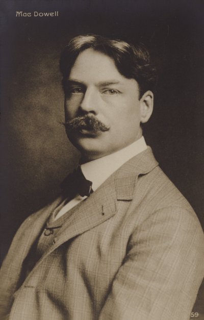 Portrett av Edward MacDowell av American Photographer