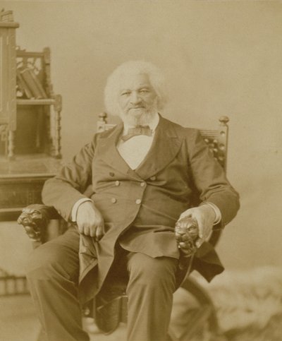 Portrett av Frederick Douglass (1818-95) av American Photographer