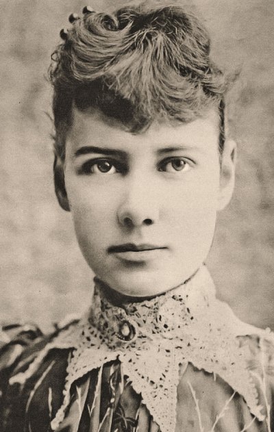 Portrett av Nellie Bly, ca. 1890 (bilde) av American Photographer