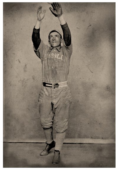 Portrett av Phil Tomney, oberster i Louisville av American Photographer