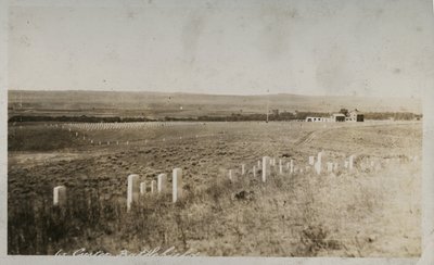 Scene på Custer Battlefield av American Photographer
