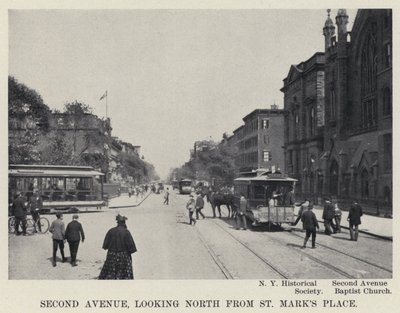 Second Avenue, ser nordover fra St Mark