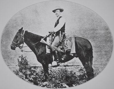 Sersjant James B. Gillett (s/hv-bilde) av American Photographer
