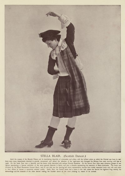 Stella Blair, skotsk danser av American Photographer
