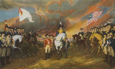 Cornwallis#39; overgivelse, US Capitol (fargefoto) av American Photographer