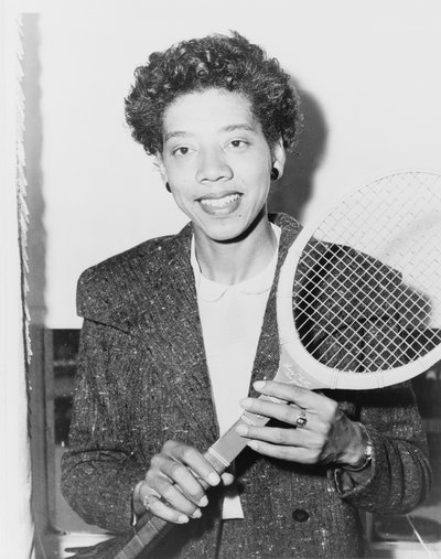 Tennisstjerne Althea Gibson, USA, 1956 av American Photographer