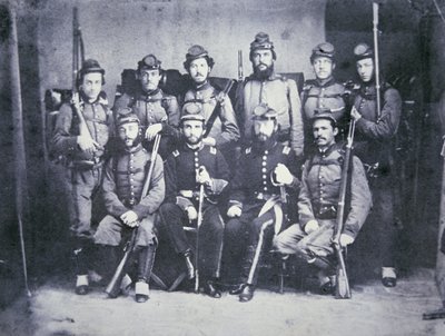 Charleston Zouave-kadettene fra den konfødererte hæren av American Photographer