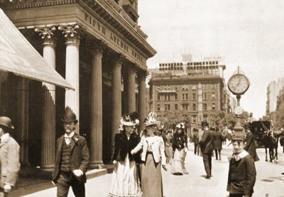 Fifth Avenue Hotel på Madison Square, New York City, 1896 av American Photographer