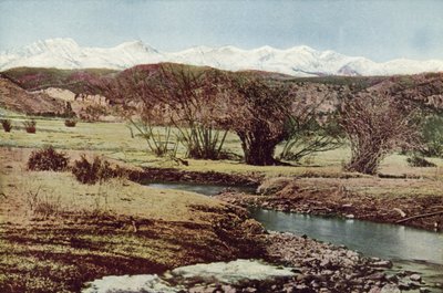 The Snowy Range, nær Trinidad, Colorado (farget bilde) av American Photographer