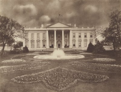 Det hvite hus (s/h-bilde) av American Photographer