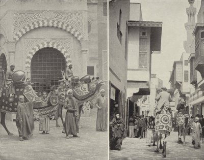Typiske scener i Cairo Street av American Photographer