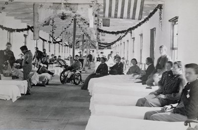 Avdeling i Armory Square Hospital, Washington DC, ca. 1865 av American Photographer
