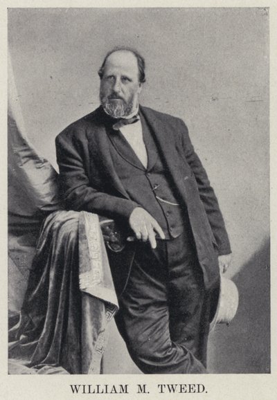 William M Tweed (s/hvitt bilde) av American Photographer