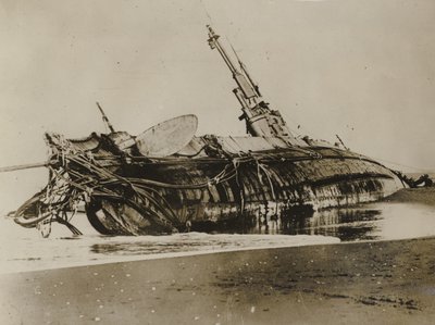 Havarerte amerikansk h3-ubåt, 1917 av American Photographer