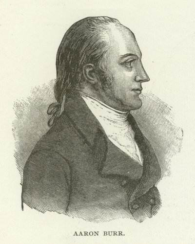 Aaron Burr av American School