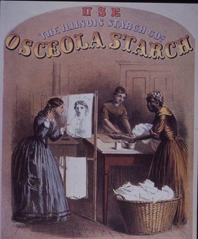 Annonse for Osceola Starch av American School