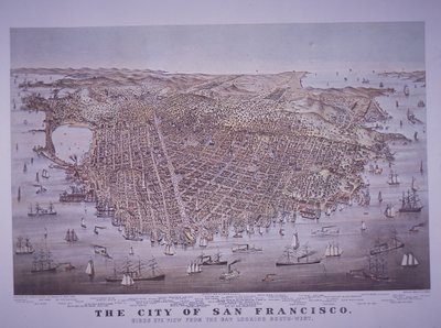 Luftfoto av San Francisco, California, USA av American School