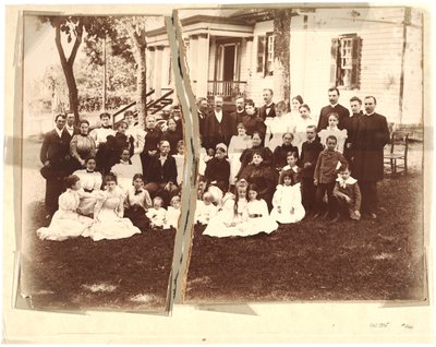 Albumet fra Archer-familien (sepia-bilde) av American School