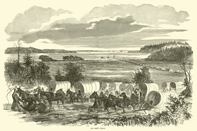 Et hærtog, november 1862 av American School