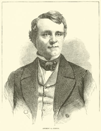 Andrew G Curtin, desember 1863 av American School